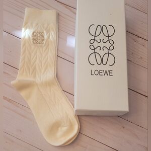 ✨️Loewe Cream Socks✨️